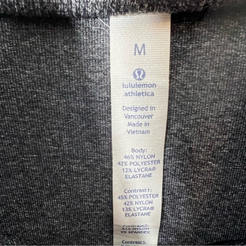 Lululemon Sojour Jacket Men's Medium Heather Gray - Picture 4 of 7